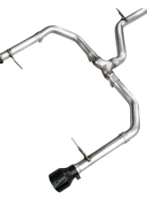 AWE Tuning Track Edition Exhaust Diamond Black Tips Volkswagen Jetta GLI 2022-2026                                     - 3020-33275 - Image 4