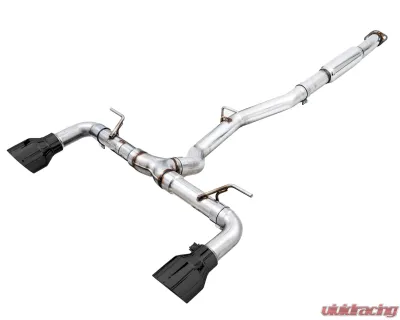 AWE Tuning Track Edition Exhaust | 3" Diameter | 5" Dual Diamond Black Tips Subaru BRZ|Toyota 86|GR86|Scion FR-S 2013-2015 - 3020-33279