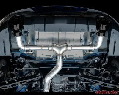 AWE Tuning Track Edition Exhaust | 3" Diameter | 5" Dual Diamond Black Tips Subaru BRZ|Toyota 86|GR86|Scion FR-S 2013-2015 - 3020-33279