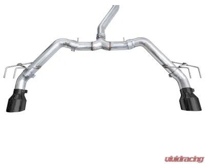 AWE Tuning Track Edition Exhaust | 3" Diameter | 5" Dual Diamond Black Tips Acura Integra|Honda Civic Si 2022-2025 - 3020-33331