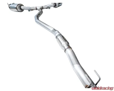 AWE Tuning Track Edition Exhaust | 3" Diameter | 5" Dual Diamond Black Tips Acura Integra|Honda Civic Si 2022-2025 - 3020-33331