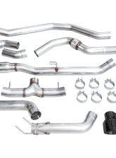 AWE Tuning Track Edition Exhaust | 3" Diameter | 5" Dual Diamond Black Tips Acura Integra|Honda Civic Si 2022-2025                                     - 3020-33331 - Image 14