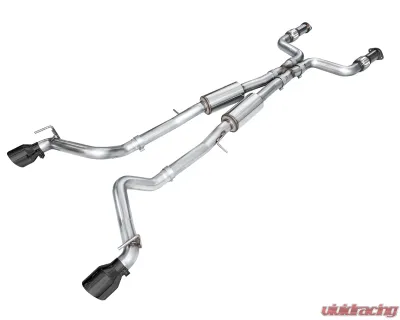 AWE Tuning Track Edition Exhaust | 3" Diameter | 5" Dual Diamond Black Tips Nissan Z 2023-2025 - 3020-33400