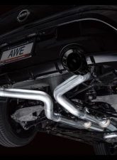 AWE Tuning Track Edition Exhaust | 3" Diameter | 5" Dual Diamond Black Tips Nissan Z 2023-2025                                     - 3020-33400 - Image 3
