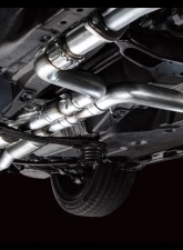 AWE Tuning Track Edition Exhaust | 3" Diameter | 5" Dual Diamond Black Tips Nissan Z 2023-2025                                     - 3020-33400 - Image 7