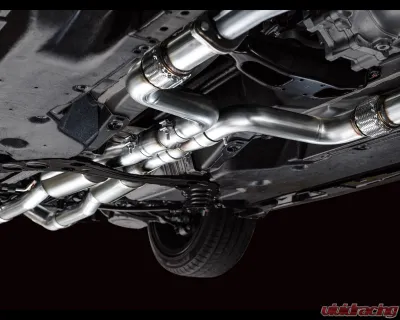 AWE Tuning Track Edition Exhaust | 3" Diameter | 5" Dual Diamond Black Tips Nissan Z 2023-2025 - 3020-33400