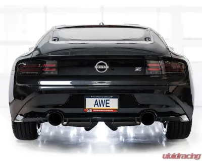 AWE Tuning Track Edition Exhaust | 3" Diameter | 5" Dual Diamond Black Tips Nissan Z 2023-2025 - 3020-33400