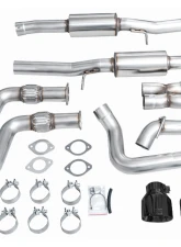 AWE Tuning Track Edition Exhaust | 3" Diameter | 5" Dual Diamond Black Tips Nissan Z 2023-2025                                     - 3020-33400 - Image 15