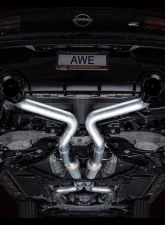 AWE Tuning Track Edition Exhaust | 3" Diameter | 5" Dual Diamond Black Tips Nissan Z 2023-2025                                     - 3020-33400 - Image 16