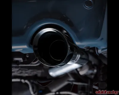 AWE Tuning 0FG Non-Resonated Cat Back | 3" Diameter | 5" Dual Diamond Black Tips Ford F-150 Tremor 2021-2025 - 3020-33402