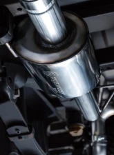 AWE Tuning 0FG Non-Resonated Cat Back | 3" Diameter | 5" Dual Diamond Black Tips Ford F-150 Tremor 2021-2025                                     - 3020-33402 - Image 6