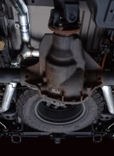 AWE Tuning 0FG Non-Resonated Cat Back | 3" Diameter | 5" Dual Diamond Black Tips Ford F-150 Tremor 2021-2025                                     - 3020-33402 - Image 7