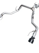 AWE Tuning 0FG Non-Resonated Cat Back | 3" Diameter | 5" Dual Diamond Black Tips Ford F-150 Tremor 2021-2025                                     - 3020-33402 - Image 12