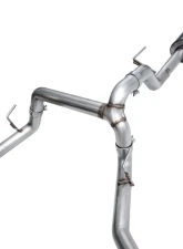 AWE Tuning 0FG Non-Resonated Cat Back | 3" Diameter | 5" Dual Diamond Black Tips Ford F-150 Tremor 2021-2025                                     - 3020-33402 - Image 14