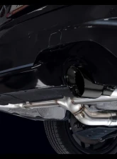 AWE Tuning Track Edition Axle Back Exhaust for BMW 330i/430i | 3" Diameter | 4.5" Dual Black Tips                                     - 3020-33429 - Image 2