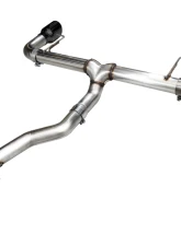 AWE Tuning Track Edition Axle Back Exhaust for BMW 330i/430i | 3" Diameter | 4.5" Dual Black Tips                                     - 3020-33429 - Image 6