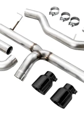 AWE Tuning Track Edition Axle Back Exhaust for BMW 330i/430i | 3" Diameter | 4.5" Dual Black Tips                                     - 3020-33429 - Image 7