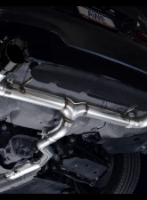 AWE Tuning Track Edition Axle Back Exhaust for BMW 330i/430i | 3" Diameter | 4.5" Dual Black Tips                                     - 3020-33429 - Image 9
