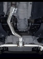 AWE Tuning Track Edition Axle Back Exhaust for BMW 330i/430i | 3" Diameter | 4.5" Dual Black Tips                                     - 3020-33429 - Image 11