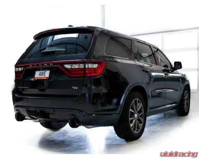 AWE Tuning Track Edition Exhaust | 5" Diamond Black Tips Dodge Durango 2011-2024 - 3020-33575