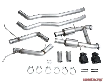 AWE Tuning Track Edition Exhaust | 5" Diamond Black Tips Dodge Durango 2011-2024 - 3020-33575