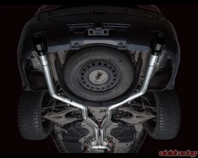 AWE Tuning Track Edition Exhaust | 5" Diamond Black Tips Dodge Durango 2011-2024 - 3020-33575