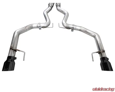 AWE Tuning Track Edition Exhaust | 4.5" Dual Diamond Black Tips Ford Mustang GT 2024-2024|Ford Mustang GT Premium 2024-2024 - 3020-33650
