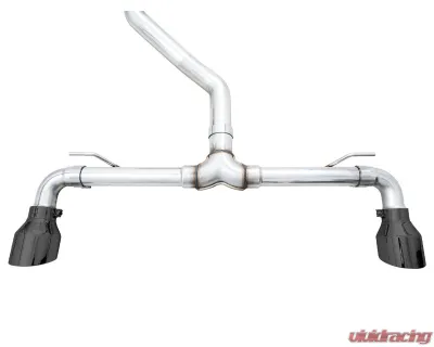 AWE Tuning Track Edition Exhaust | 3" Diameter | 5" Dual Diamond Black Tips Volkswagen GTI 2022-2025 - 3020-33658
