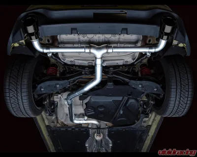 AWE Tuning Track Edition Exhaust | 3" Diameter | 5" Dual Diamond Black Tips Volkswagen GTI 2022-2025 - 3020-33658