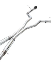 AWE Tuning Track Edition Exhaust | 3" Diameter | 5" Dual Diamond Black Tips Dodge Durango 2018-2024                                     - 3020-33952 - Image 4