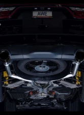 AWE Tuning Track Edition Exhaust | 3" Diameter | 5" Dual Diamond Black Tips Dodge Durango 2018-2024                                     - 3020-33952 - Image 7