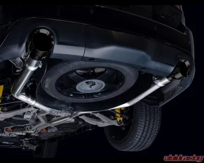 AWE Tuning Track Edition Exhaust | 3" Diameter | 5" Dual Diamond Black Tips Dodge Durango 2018-2024 - 3020-33952