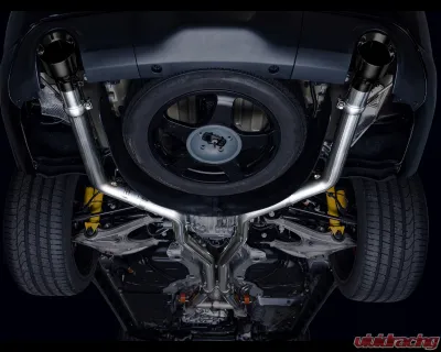 AWE Tuning Track Edition Exhaust | 3" Diameter | 5" Dual Diamond Black Tips Dodge Durango 2018-2024 - 3020-33952