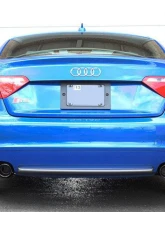 AWE Tuning Track Edition Exhaust | 2.5" Diameter | 3.54" Quad Chrome Silver Tips Audi S5 2008-2012                                     - 3020-42014 - Image 2