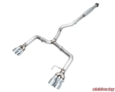AWE Tuning Track Edition Exhaust | 3" Diameter | 4" Quad Chrome Silver Tips Subaru WRX 2012-2014|Subaru WRX STI 2015-2021 - 3020-42058
