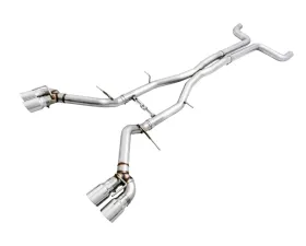 AWE Tuning Track Edition Cat Back Exhaust | Non-Resonated | 3