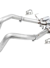 AWE Tuning Track Edition Axle Back Exhaust for Chevrolet Corvette 2014-2019, 3" Diameter, Quad Chrome Tips                                     - 3020-42073 - Image 8