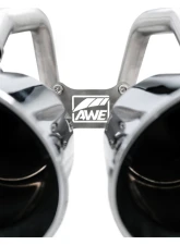 AWE Tuning Track Edition Axle Back Exhaust for Chevrolet Corvette 2014-2019, 3" Diameter, Quad Chrome Tips                                     - 3020-42073 - Image 8