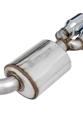 AWE Tuning Touring Edition Exhaust | 3" Diameter | 4" Quad Chrome Silver Tips Dodge Challenger 2015-2023                                     - 3020-42074 - Image 3