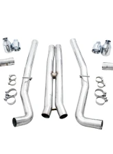 AWE Tuning Touring Edition Exhaust | 3" Diameter | 4" Quad Chrome Silver Tips Dodge Challenger 2017-2023                                     - 3020-42076 - Image 4