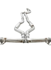 AWE Tuning Track Edition Exhaust | 3" Diameter | 4" Quad Chrome Silver Tips BMW M340i 2020-2025|BMW M340i xDrive 2020-2025|BMW M440i xDrive 2021-2025|BMW M440i 2022-2025                                     - 3020-42078 - Image 7