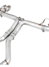 AWE Tuning Track Edition Exhaust | 3" Diameter | 4" Quad Chrome Silver Tips BMW M340i 2020-2025|BMW M340i xDrive 2020-2025|BMW M440i xDrive 2021-2025|BMW M440i 2022-2025                                     - 3020-42078 - Image 8