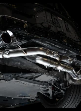 AWE Tuning Track Edition Exhaust | 3" Diameter | 4.5" Quad Chrome Silver Tips Chevrolet Corvette Stingray 2020-2025|Chevrolet Corvette E-Ray 2024-2025                                     - 3020-42080 - Image 9