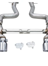 AWE Tuning Track Edition Cat Back Exhaust | 3" Diameter | 4" Quad Chrome Silver BMW M3 2015-2018|BMW M4 2015-2020                                     - 3020-42082 - Image 2