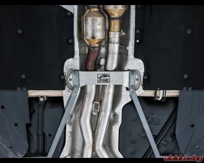 AWE Tuning Track Edition Cat Back Exhaust | 3" Diameter | 4" Quad Chrome Silver BMW M3 2015-2018|BMW M4 2015-2020 - 3020-42082