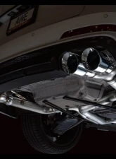 AWE Tuning Track Edition Exhaust | 3" Diameter | 4.5" Quad Chrome Silver Tips Audi S7 Sportback 2020-2024|Audi S6 2020-2024                                     - 3020-42101 - Image 2