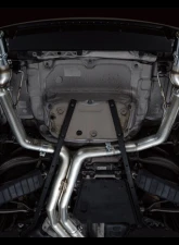 AWE Tuning Track Edition Exhaust | 3" Diameter | 4.5" Quad Chrome Silver Tips Audi S7 Sportback 2020-2024|Audi S6 2020-2024                                     - 3020-42101 - Image 3