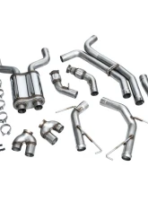 AWE Tuning Track Edition Exhaust | 3" Diameter | 4.5" Quad Chrome Silver Tips Audi S7 Sportback 2020-2024|Audi S6 2020-2024                                     - 3020-42101 - Image 13