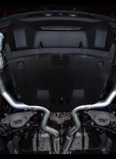 AWE Tuning Track Edition Exhaust | 5" Quad Chrome Silver Tips Ford Mustang Dark Horse 2024-2025                                     - 3020-42375 - Image 14
