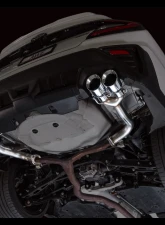 AWE Tuning Track Edition Axleback Exhaust Chrome Silver Tips Subaru WRX  2022-2025                                     - 3020-42424 - Image 6